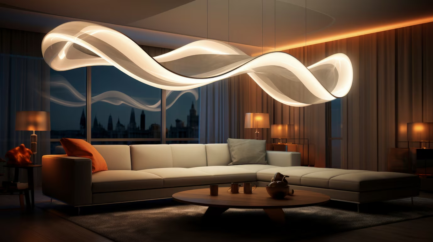 Futuristic Lighting Lamp Design